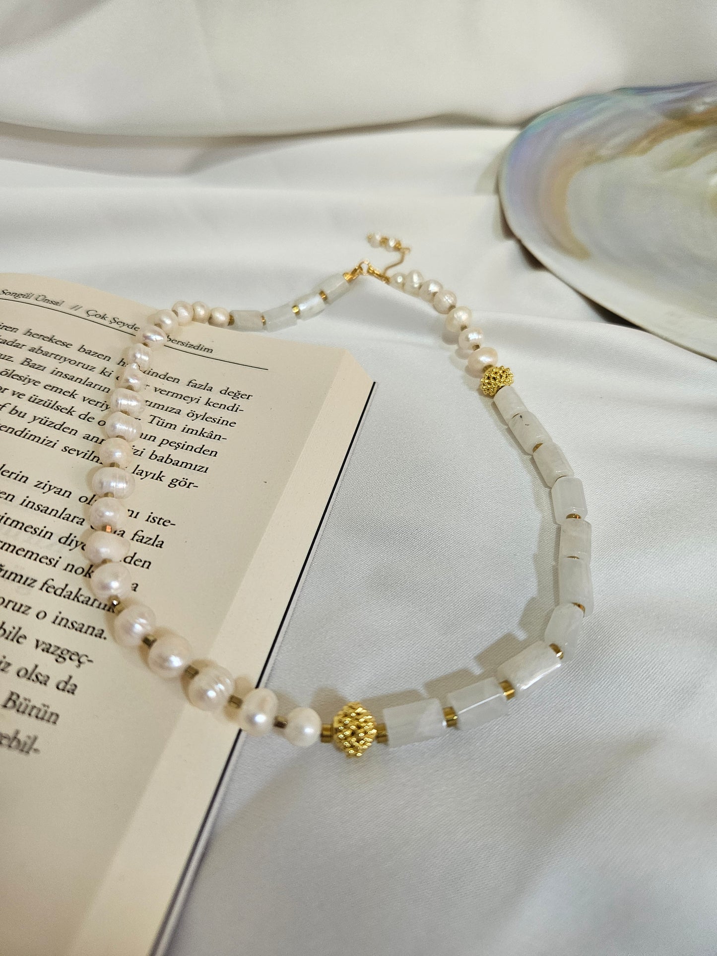 Duru kolye ( Aytaşı ve inci )