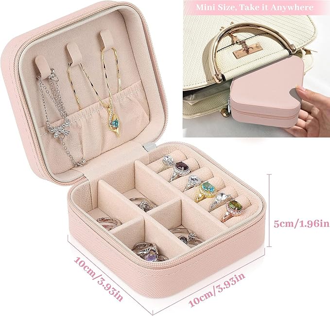 Seyahat Tipi Mini Takı Çantası