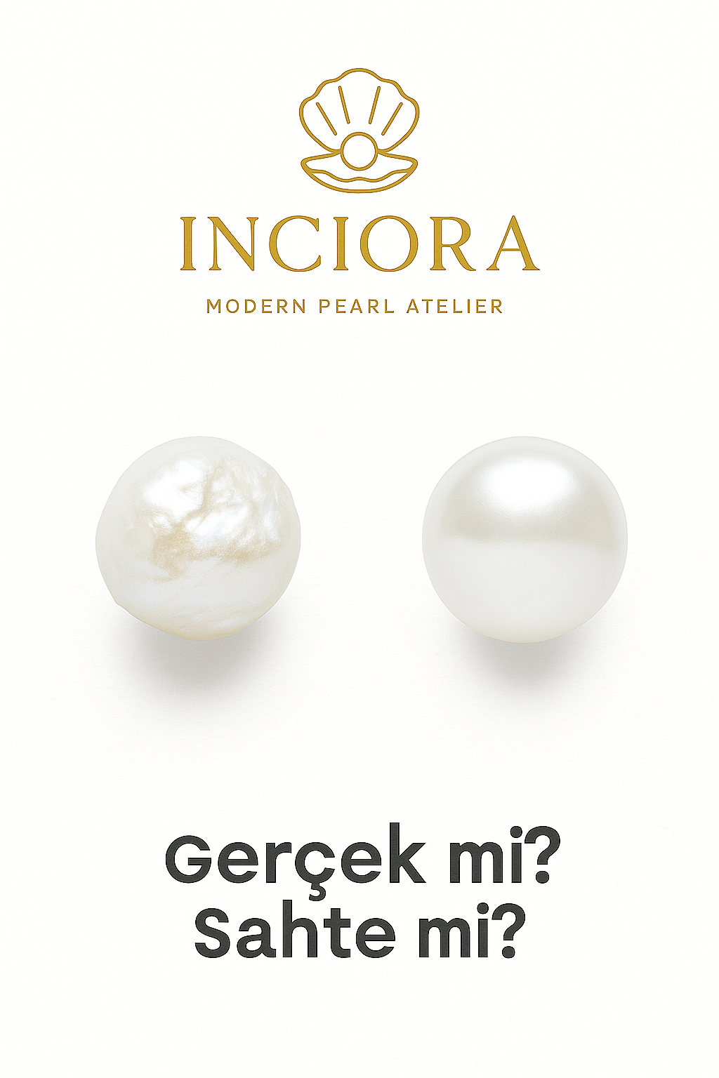 Zarafetin Simgesi Gerçek İnciler !