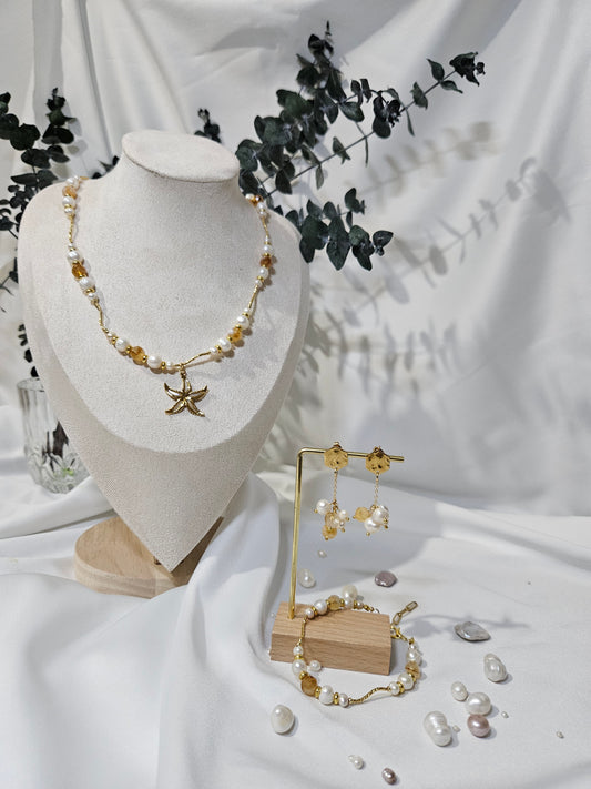 Gold Star İnci Set
