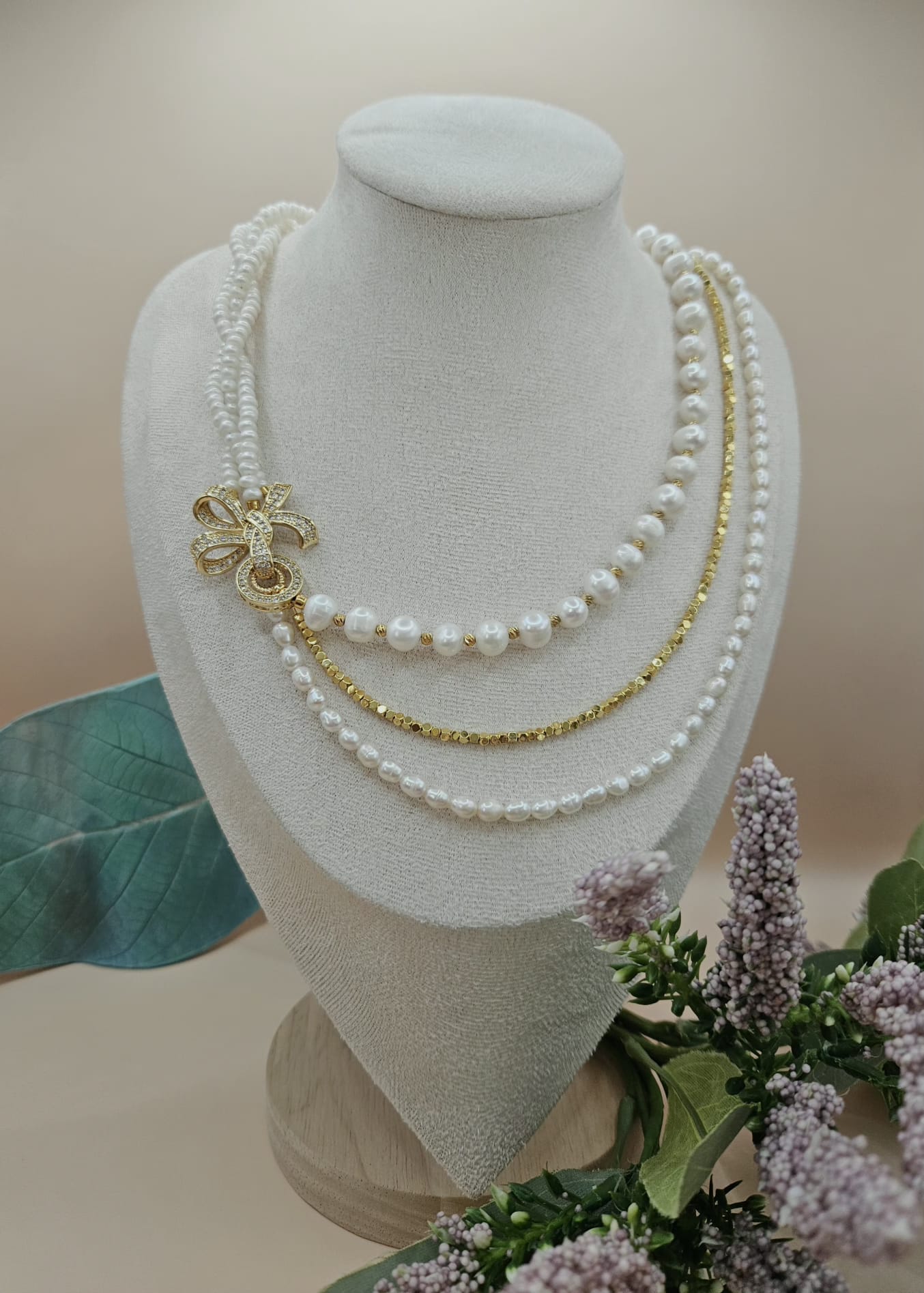 LUXURY ÇOKLU KOLYE VE BİLEKLİK SET