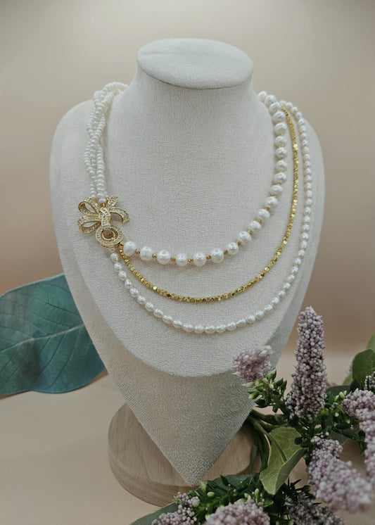 LUXURY ÇOKLU KOLYE VE BİLEKLİK SET